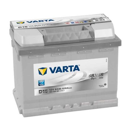 VARTA SILVER DYNAMIC 63AH 610A