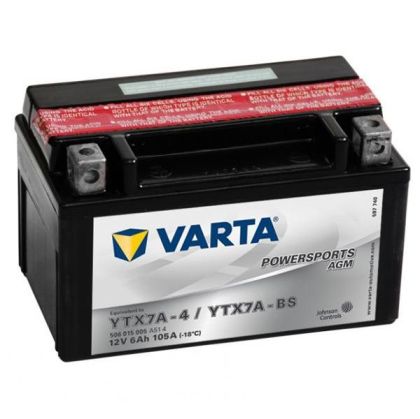 VARTA POWERSPORTS AGM YTX7A-BS