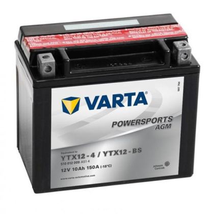 VARTA POWERSPORTS AGM YTX12-BS