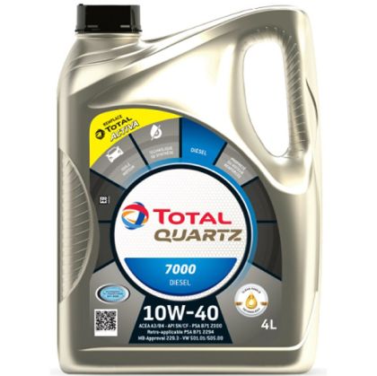 Total Quartz 7000 10W40 4L Diesel