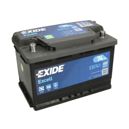 EXIDE EXCELL 74AH 680A L+