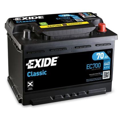 EXIDE CLASSIC 70Ah 640A