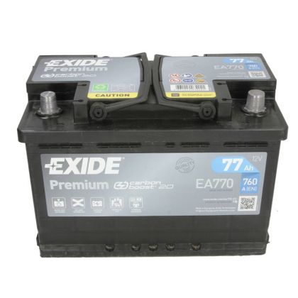 EXIDE PREMIUM 77Ah 760A