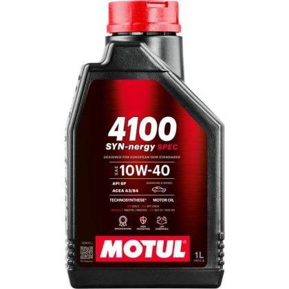 MOTUL 4100 SYN-NERGIE SPEC 10W40 1L