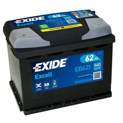 EXIDE EXCELL 62Ah 540A L+