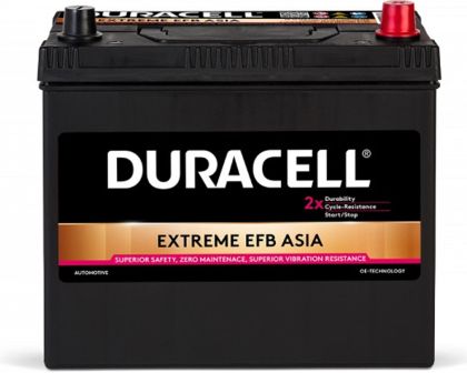 DURACELL 12V 55AH EFB JIS 480A R+