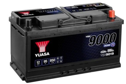 YUASA YBX9019 12V 95AH AGM 850A R+