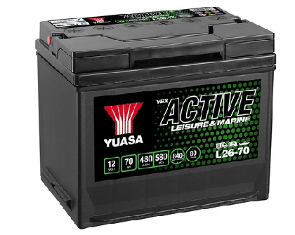 YUASA L26-70  12V 70AH 480A L+