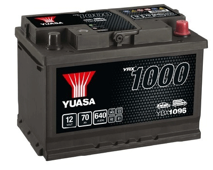 YUASA YBX1096 12V 70AH 640A R+