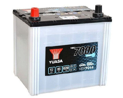 YUASA YBX7014 12V 65AH EFB  JIS 620A L+