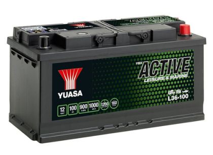 YUASA L36-100 12V 100AH 900A R+