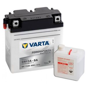 VARTA POWERSPORTS FRESHPACK 6V 6N11A-3A