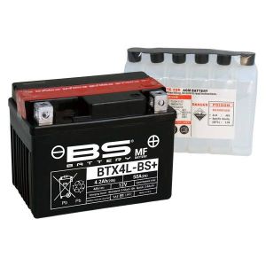 BS BATTERY BTX4L-BS 12V 4.2AH 50A R+