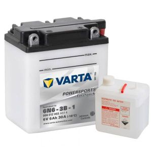 VARTA POWERSPORTS FRESHPACK 6V 6N6-3B-1