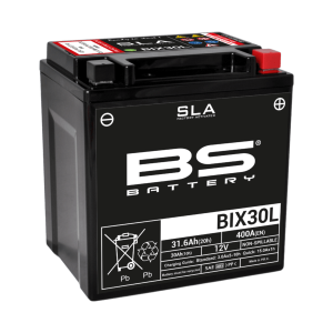 BS BATTERY BIX30L SLA 12V 31.6AH 400A R+