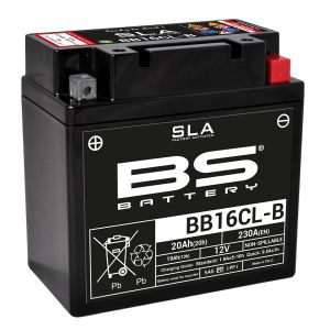 BS BATTERY BB16CL-B SLA 12V  20AH 230A R+