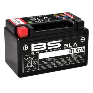 BS BATTERY BTX7A-BS SLA 12V 6.3AH 105A L+