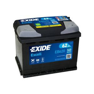 EXIDE EXCELL 62Ah 540A R+