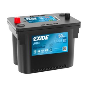 EXIDE AGM 80AH 800A L+