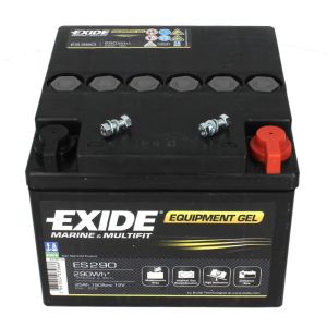 EXIDE AGM 25AH 250A 290WH R+