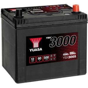 YUASA YBX3005 12V 60AH JIS R+ 500A