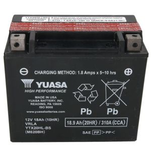 YUASA YTX20HL-BS 12V 18.9AH 310A R+