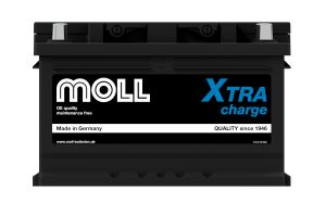 MOLL X-TRA CHARGE  75AH 720A R+