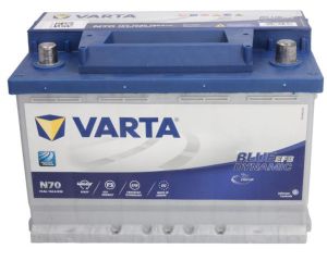 VARTA BLUE DYNAMIC EFB 70AH 760A R+