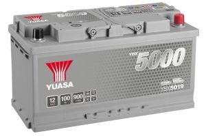 YUASA YBX5019 12V 100AH 900A R+