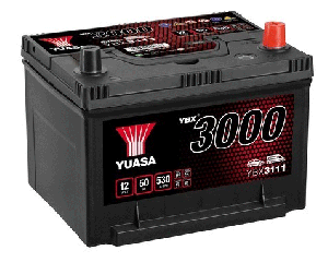 YUASA YBX3111 12V 50AH 530A R+