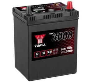 YUASA YBX3009 12V 30AH 300A R+