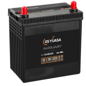 YUASA HJ-S34B20R 12V 30AH JIS  272A L+